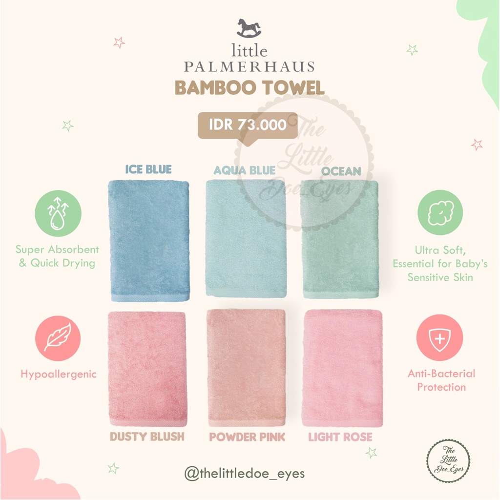 [READY] Little Palmerhaus Bamboo Towel