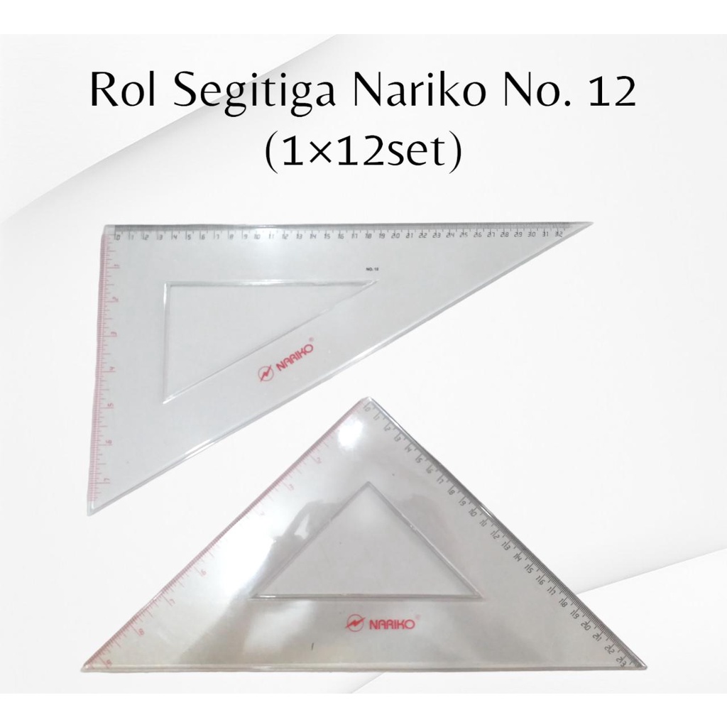 

Roll / Penggaris Segitiga Nariko