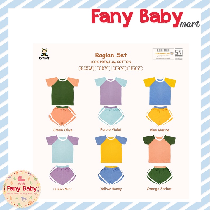 BEELOFT RAGLAN SET