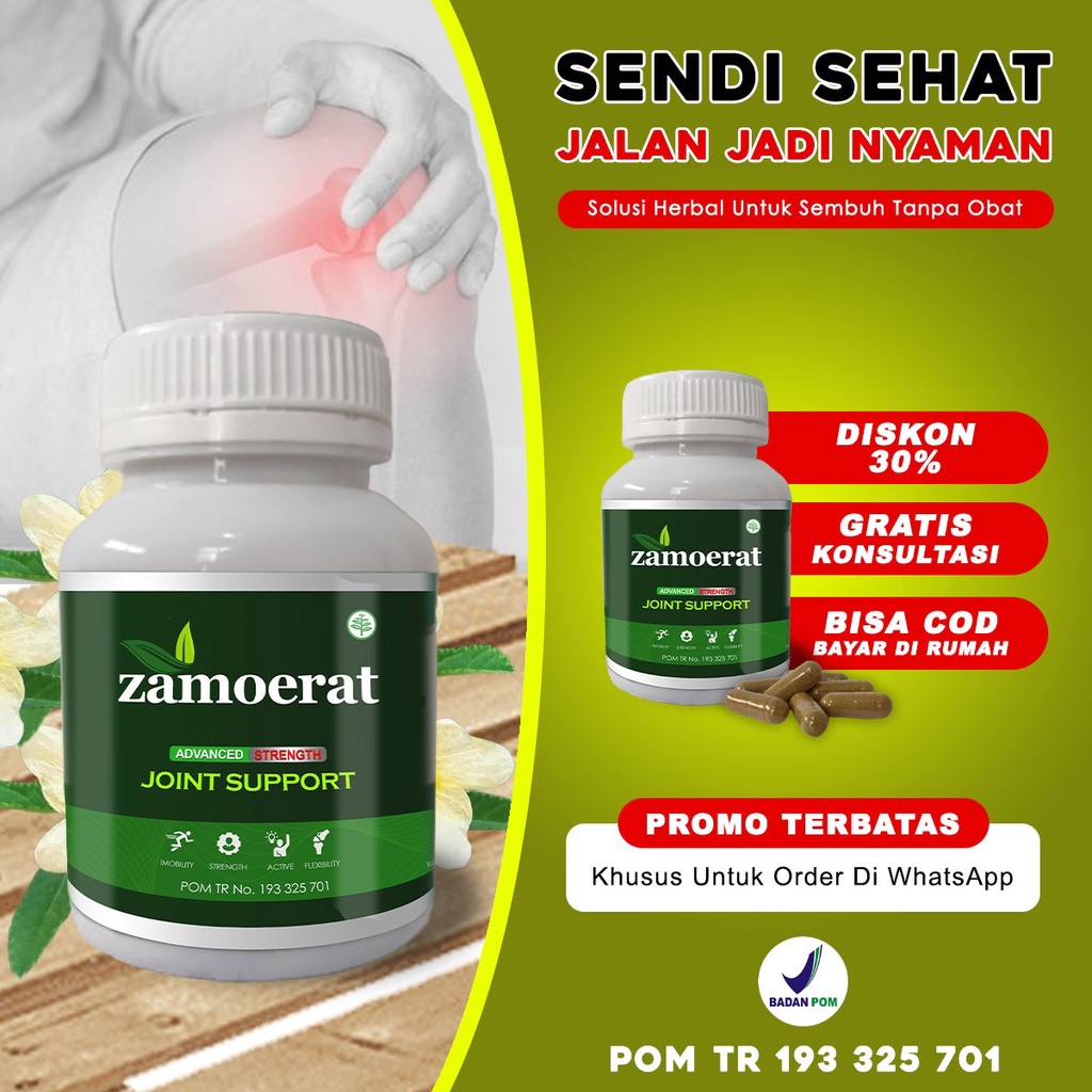 

Zamoerat Mengatasi Nyeri Pinggang Syaraf Kejepit Reumatik Asam Urat Original Herbal Alami