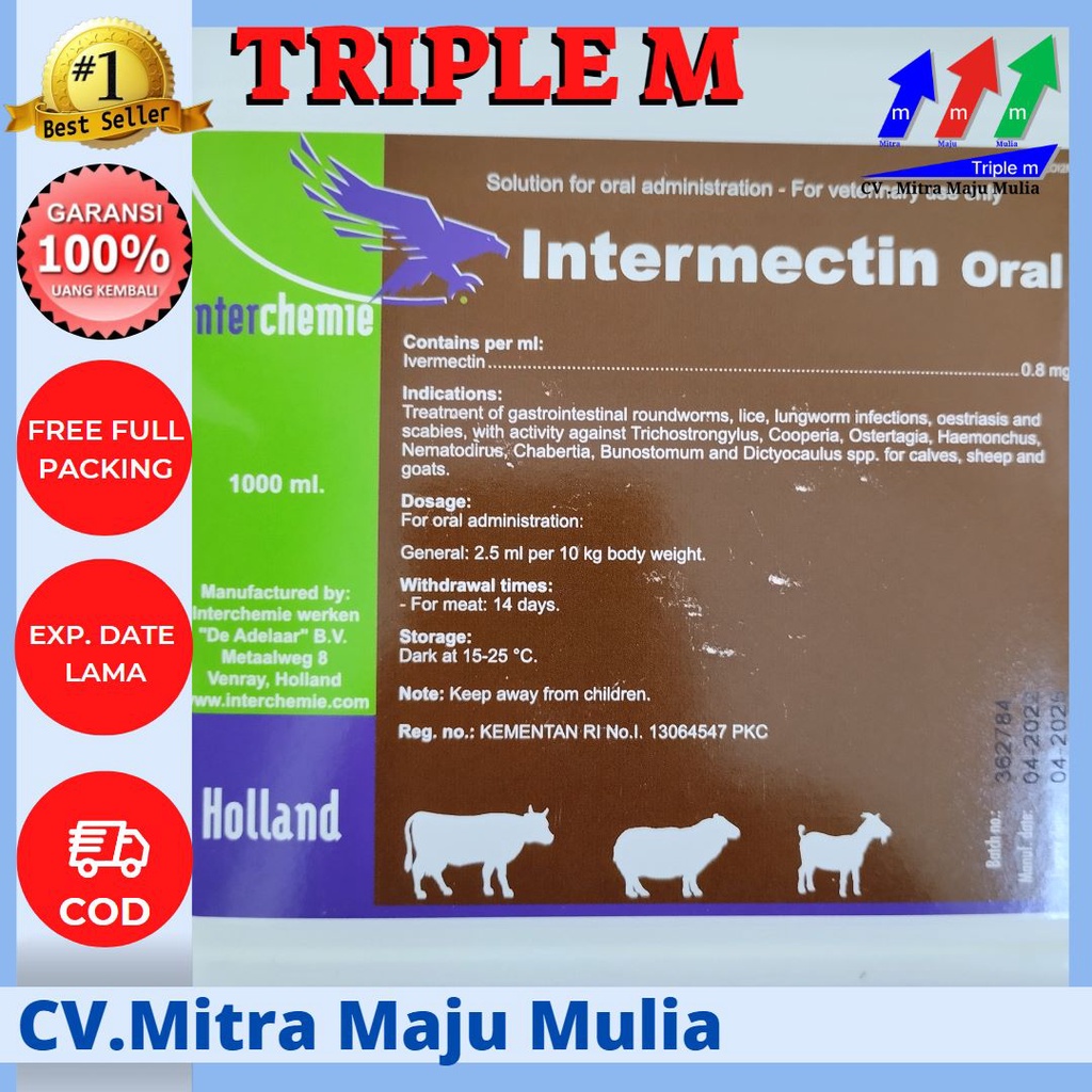 INTERMECTIN ORAL 1 Liter ORIGINAL