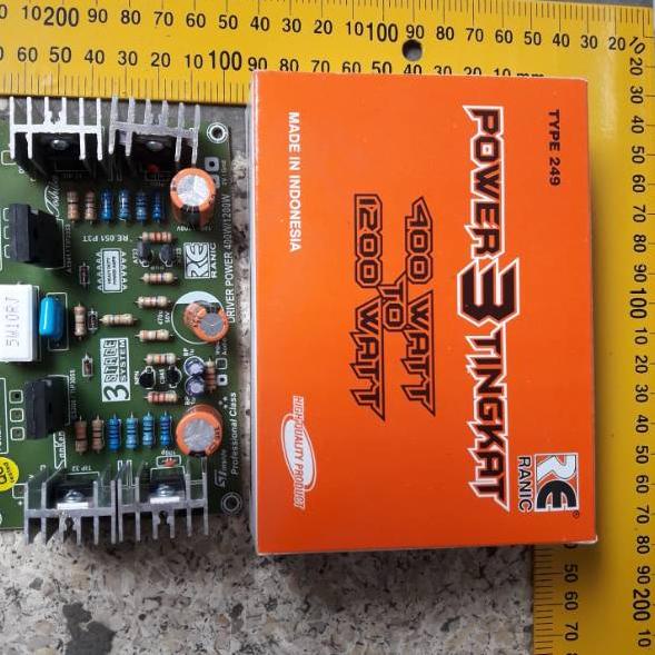 ➹ Kit driver power 3 tingkat sound system audio ampli rakitan amplifier elektronik ➴