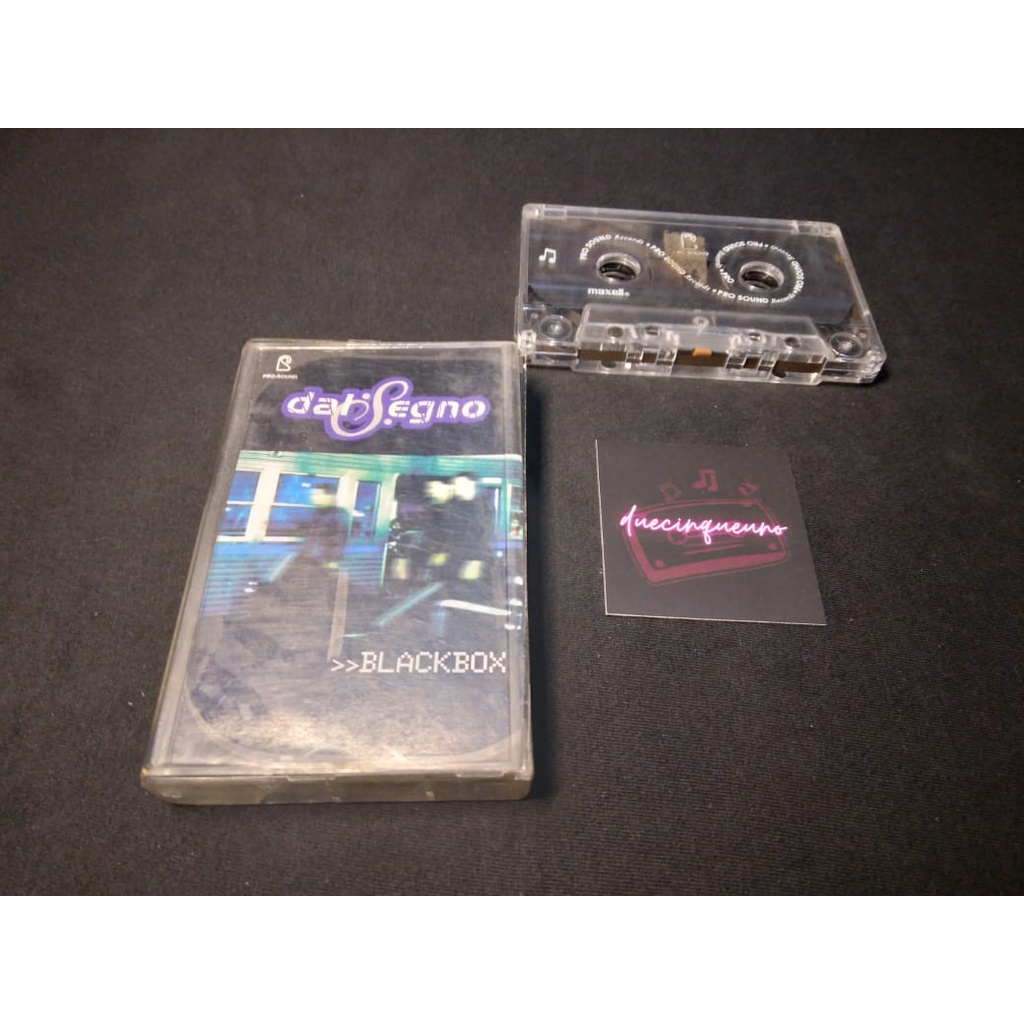 Dah Segno - BlackBox (kaset pita)