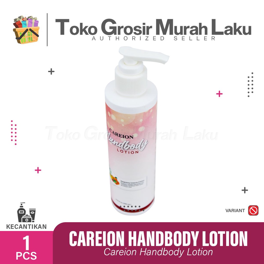 CAREION HAND BODY LOTION 200 ML BPOM LIGHTENING WHITE - CERAH &amp; HALUS