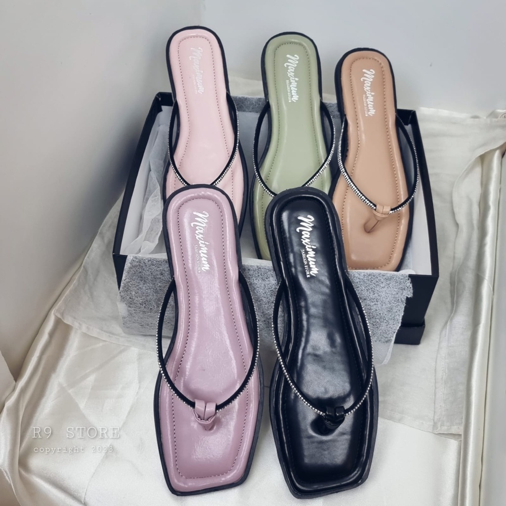 R9 Sandal Jepit Wanita Mutiara