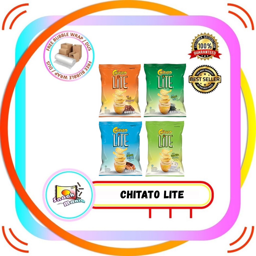 

Chitato Lite Rumput Laut Salmon Teriyaki Sapi Panggang Saus Krim Bawang 68g