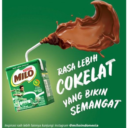 

Milo Activ-Go Minuman Susu dan Cokelat UHT 110ml