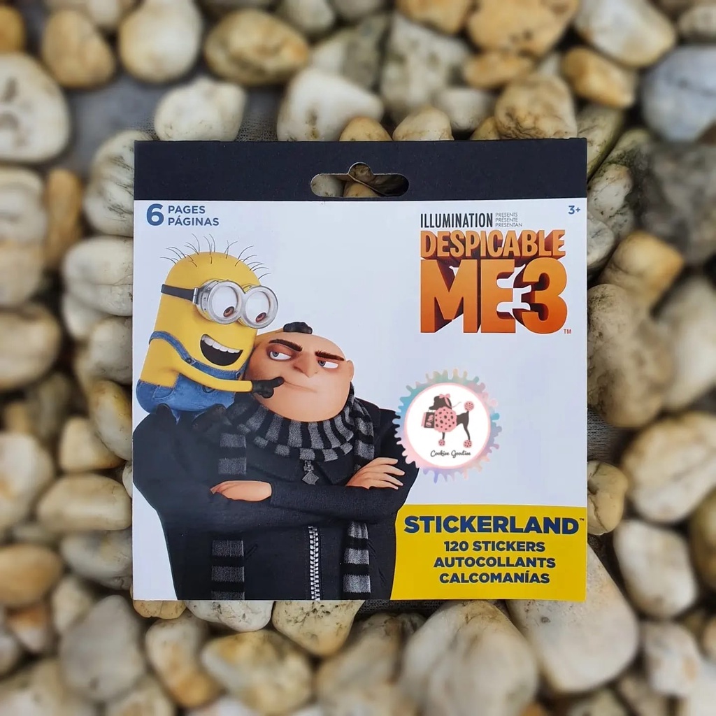 

Despicable Me 3 Stickerland 120 Stickers