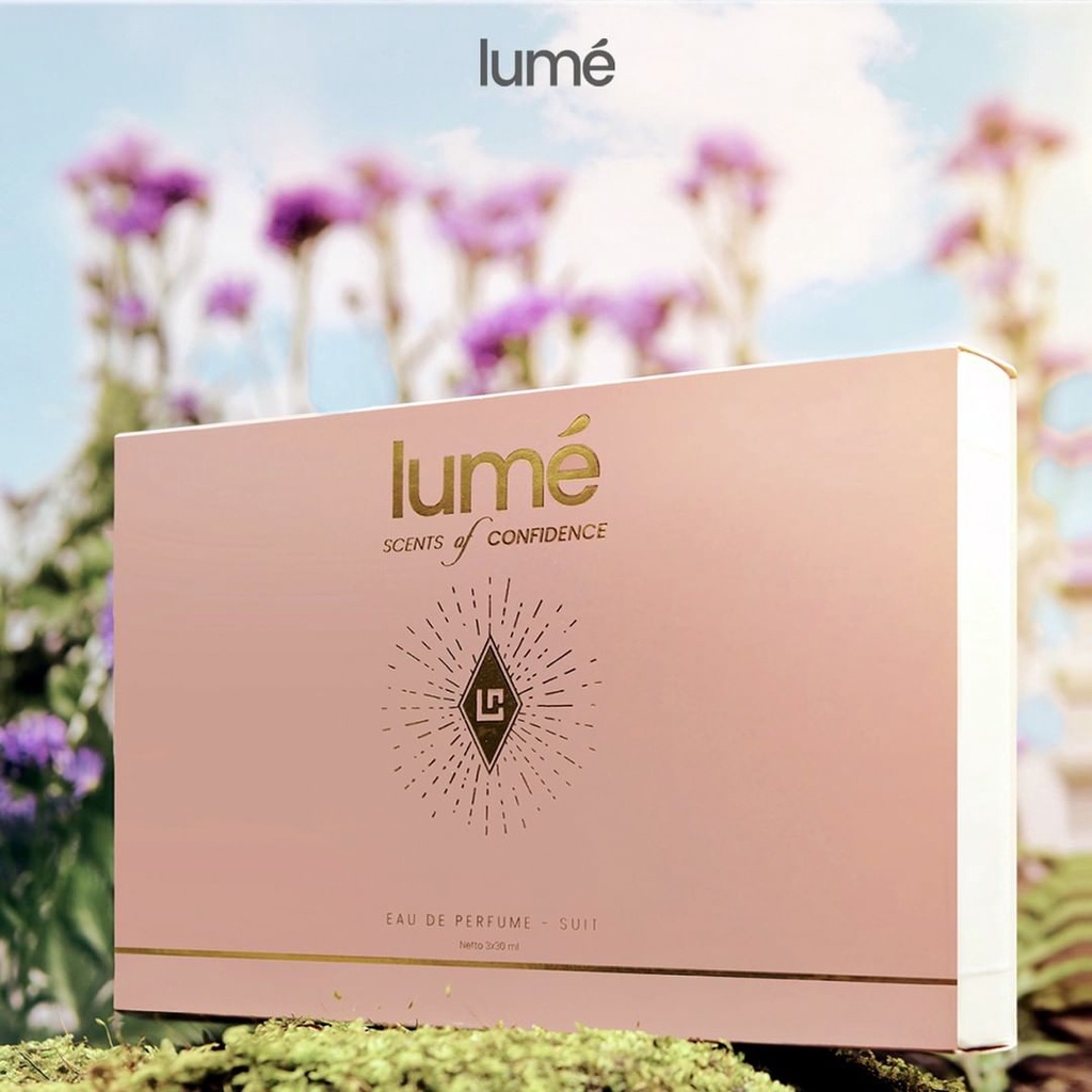 Lumecolors Eau De Parfume EDP Scents of Confidence Set 3in 1 Minyak Wangi Parfum Lumecolors