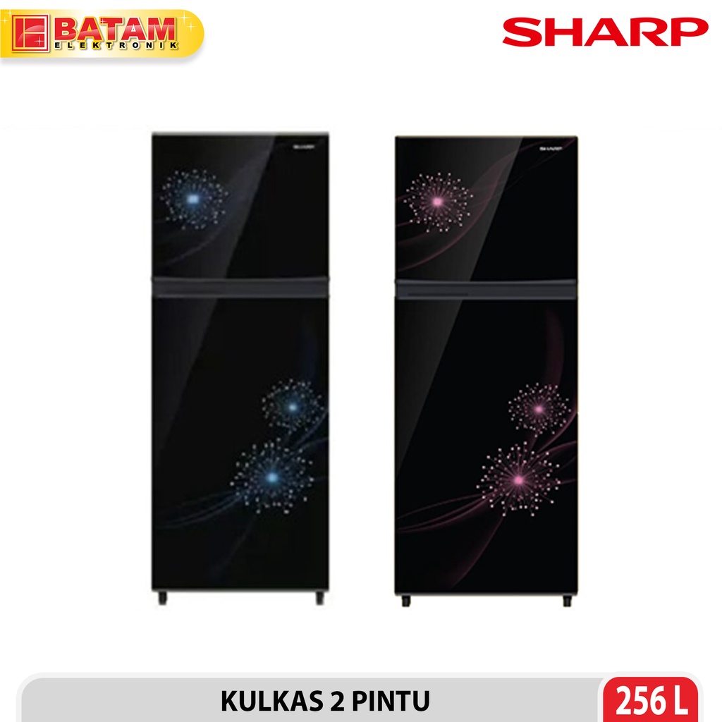 KULKAS 2 PINTU SHARP 256 LITER SJ-317MG-DB/DP