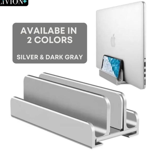STAND LAPTOP 3IN1 STAND VERTICAL ALUMINIUM BRACKET HOLDER LIVION+ MACBOOK LAPTOP EL09I09A82L