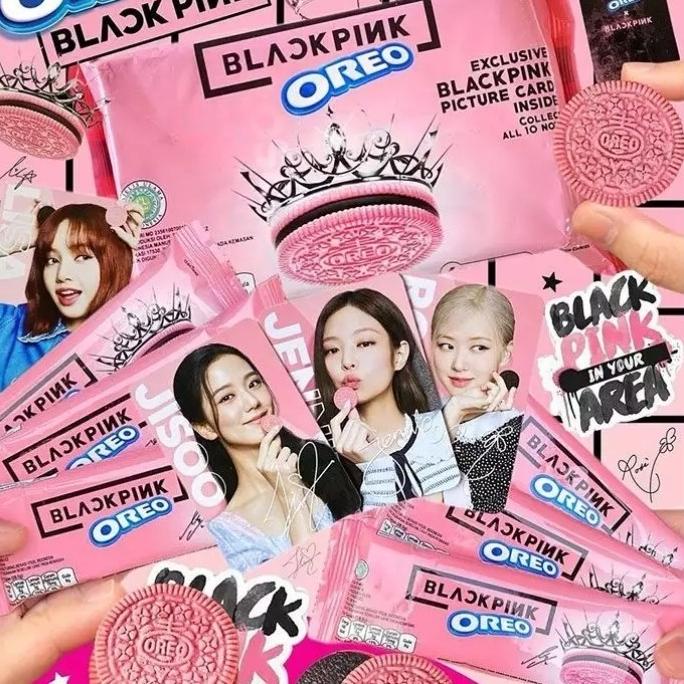 

~~~~~] OREO BLACKPINK Biskuit Sandwich 171gr (6 x 28.5gr) Photocard RANDOM