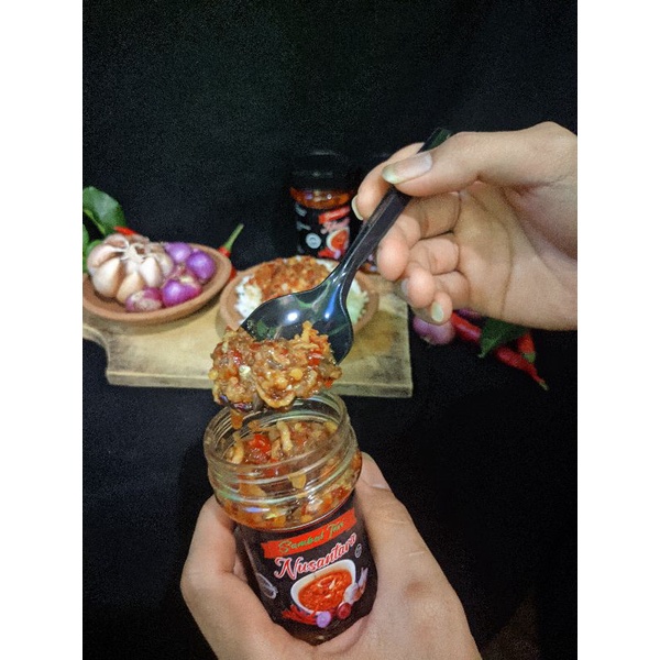 

SAMBAL TERI/ SAMBAL CUMI/ SAMBAL BAWANG 100% HANDMADE