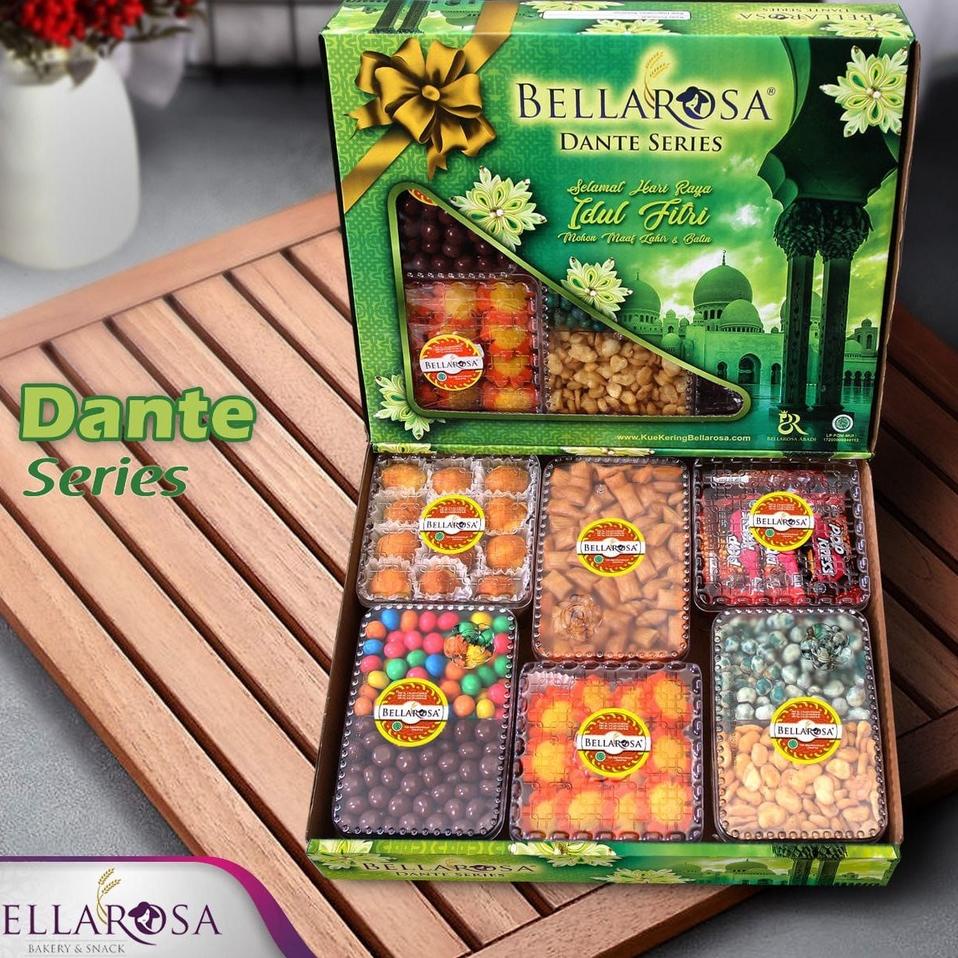 

♞ ( BERAT 1KILO ) PAKET KUE BELLAROSA DANTE SERIES PARSEL IDUL FITRI 2023 ◊
