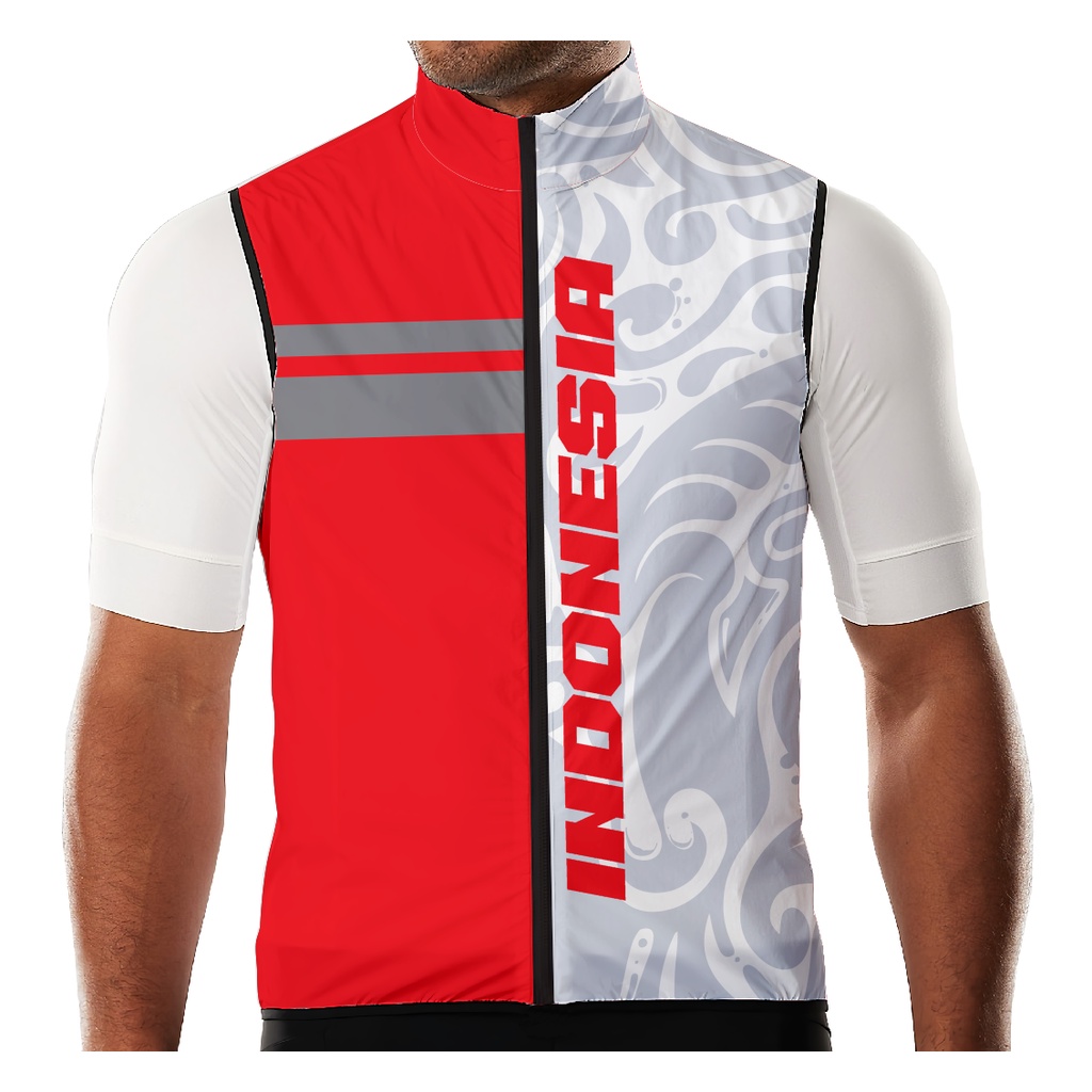 VEST CYCLING /ROMPI OLAHRAGA/ ROMPI Sepeda WANITA/PRIA/BAHAN PARASUT/DESAIN CUSTOM /TERBARU/TERMURAH