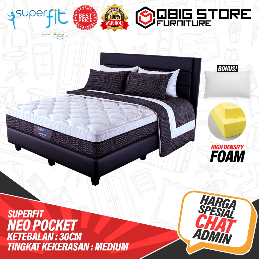 Kasur Springbed Comforta SuperFit Neo Pocket