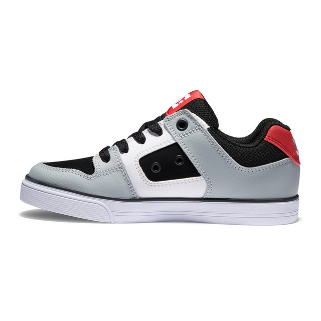 DC Shoes Vulcanized Shoe Pure Black/Grey/Grey