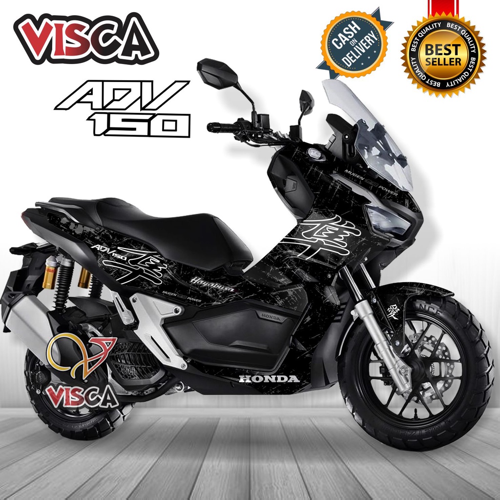 Decal Adv 150 Full Body Stiker Adv 150 Full Body Stiker Motor Honda Adv 150 Full Body Hayabusa