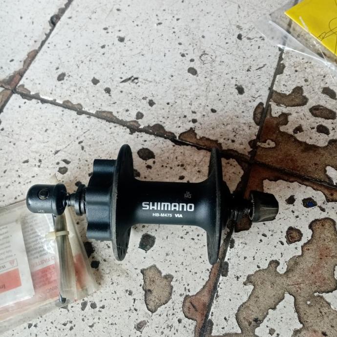 hub depan free hub shimano HB-M475 hole 32