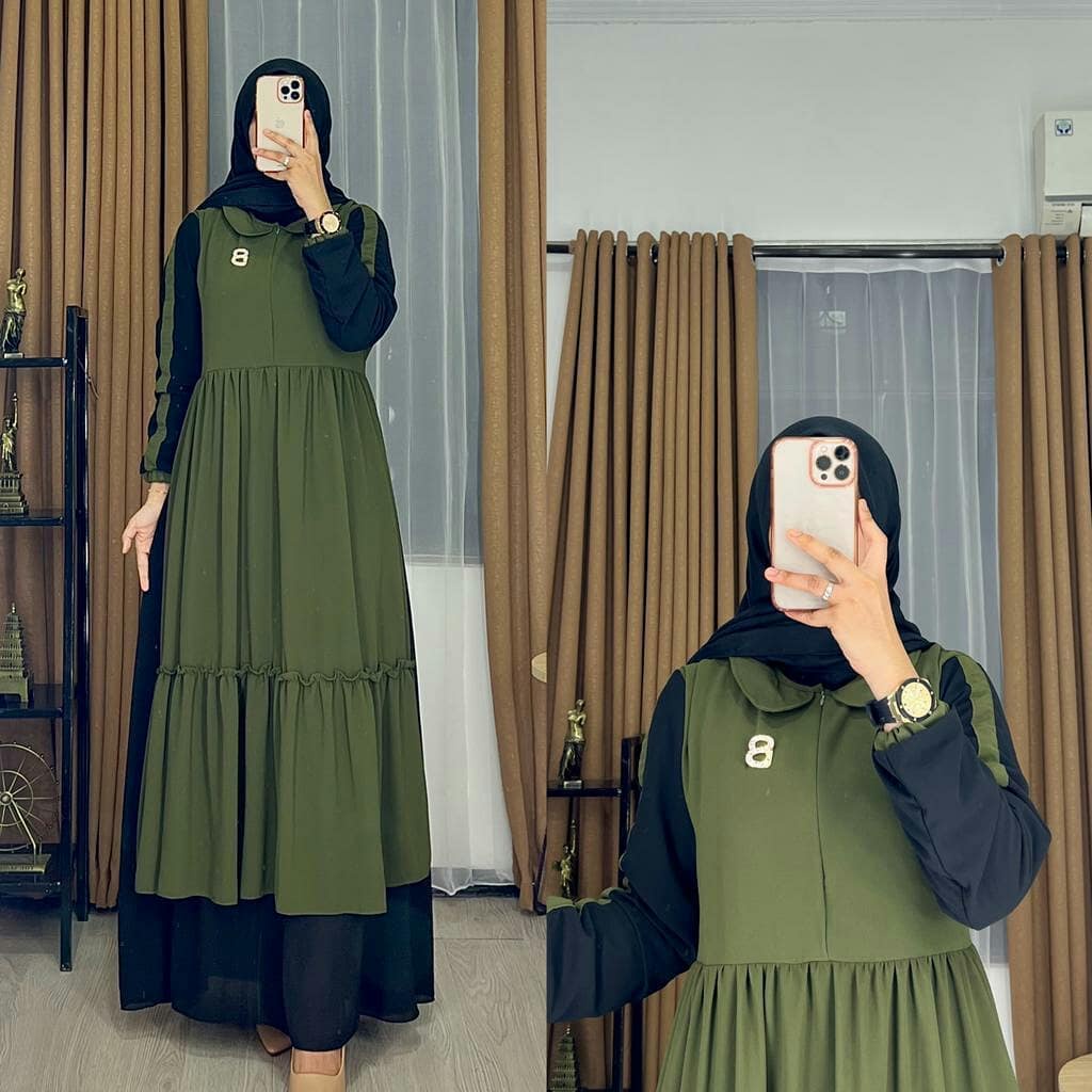 Prita gamis ceruty / Gamis Ceruty Babydoll / Gamis Ceruty Polos / Gamis Ceruty Jumbo / Dress Muslimah Ceruty / Dress Muslimah Ceruty babydoll terbaru 2022 / gamis lebaran 2023 / gamis muslimah kekinian / gamis lebaran terbaru