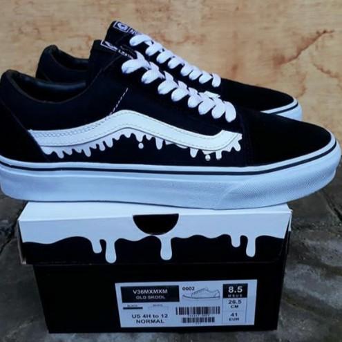 12.12 sale PROMO SEPATU VANS MOTIF LUMER OLDSKOOL SEKOLAH SANTAI PREMIUM TERBARU buruan