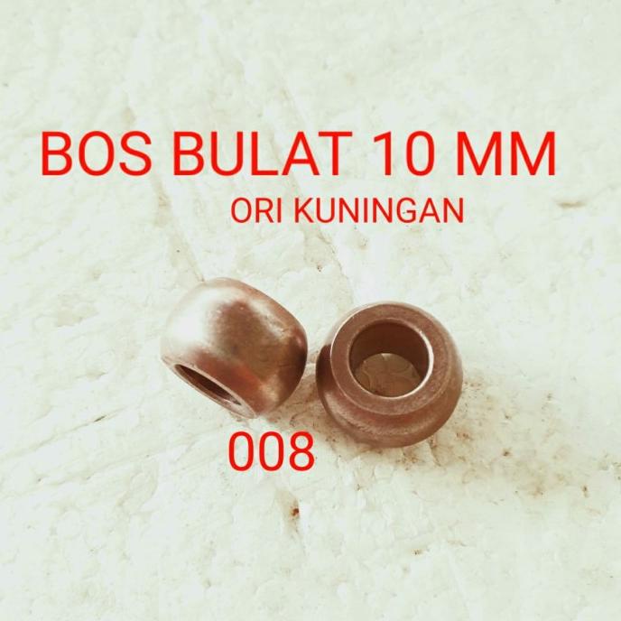 @@@@] bos kipas angin 10 mm bulat kuningan