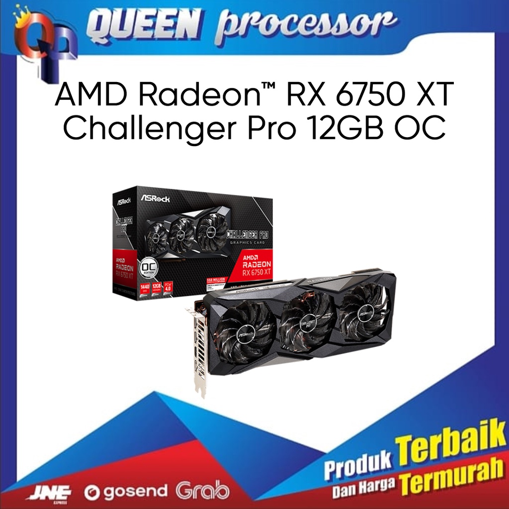 ASROCK RX 6750 XT Challenger Pro 12GB OC
