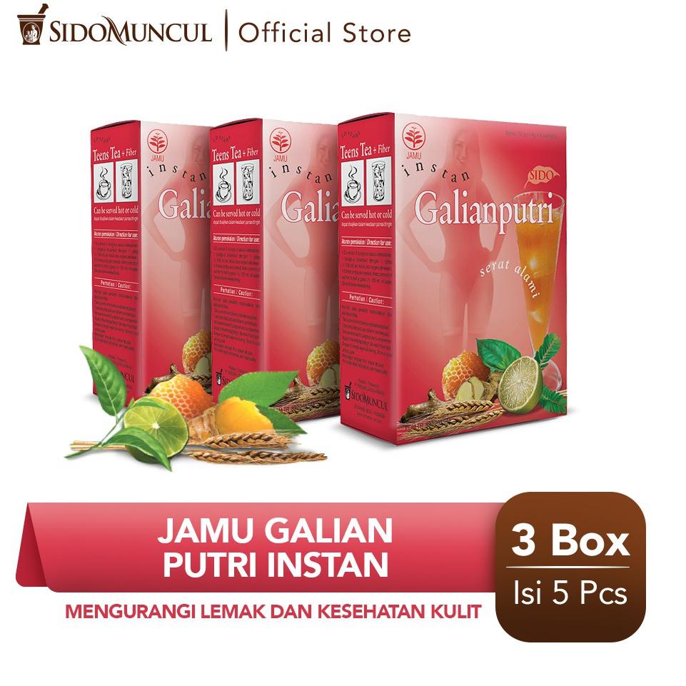 

Stok terbaru Jamu Galian Putri Instan 3x5's - Mengurangi Lemak Kesehatan Kulit