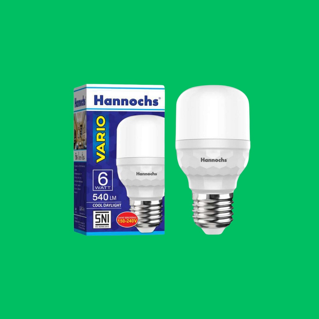Bola Lampu Led Hannochs Vario 6 Watt Bohlam Hannochs Led Vario 6 W