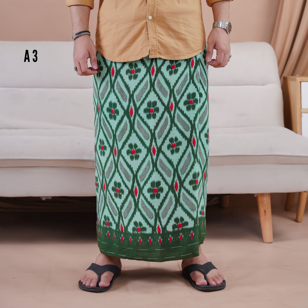 Sarung Goyor Super Babagaf Motif A Rayon Premium Pria Dewasa Printing Super