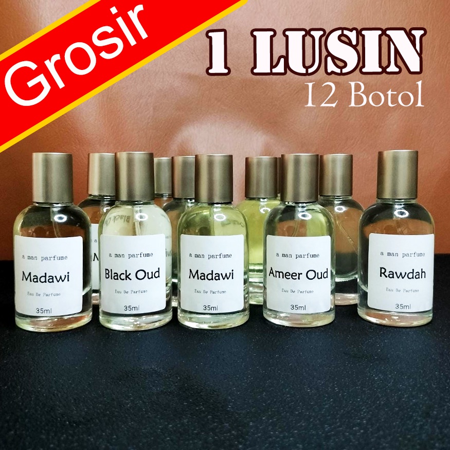 Grosir Parfum Arabian 1 Lusin  ( 12 Botol ) Ukuran 35ml Spray