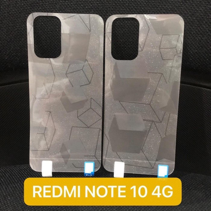 GARSKIN POCO M5S BACK SKIN GLITTER CUBE 3D