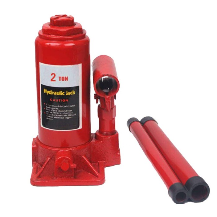 Terlaris Dongkrak Botol 2 Ton Dongkrak Mobil Hidrolik Hydraulic Jack Universal