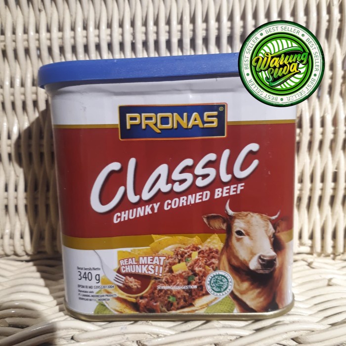 

PRONAS CLASSIC CHUNKY CORNED BEEF - KORNET BEEF 340 GRAM