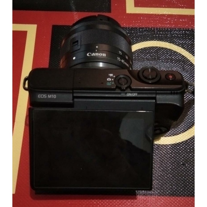 CANON EOS M10 KIT 15-45MM / Canon M10, Kamera + Lensa FULL SEAT