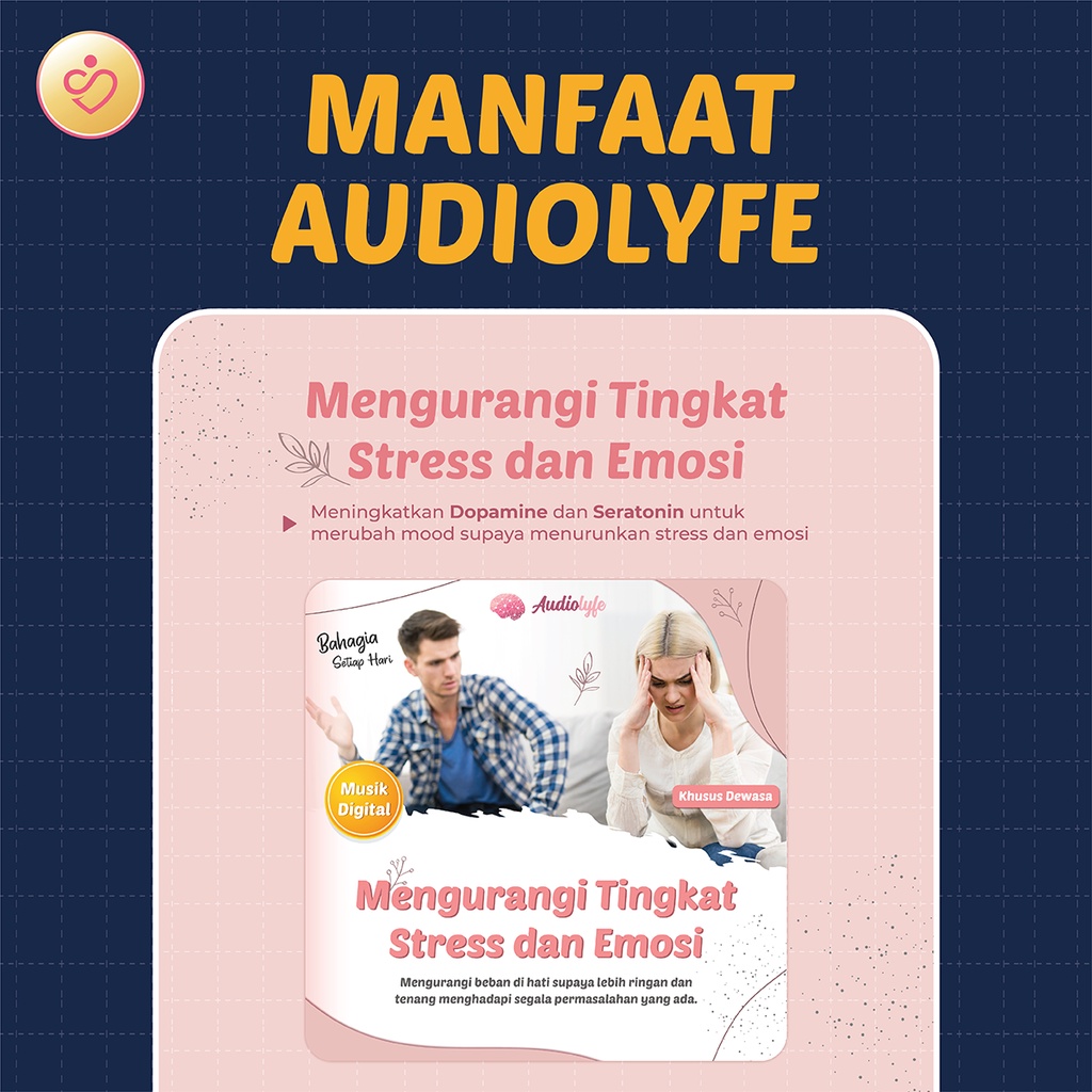 DVD Audiolyfe Stimulasi Otak Dewasa 10x Lipat