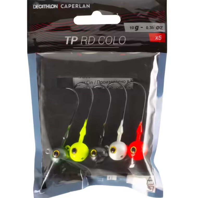 CAPERLAN JH RD Jig Head Dengan Beragam Warna Kepala Pemberat Pancing