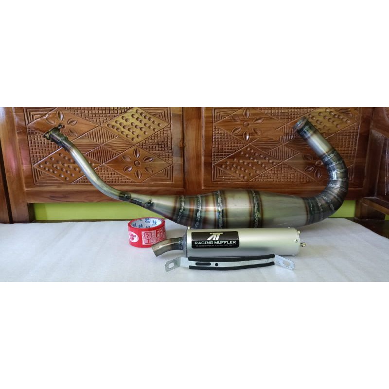 Knalpot Ninja Rr R SS Plat Karat Type Cobra Aitech Garing Abis