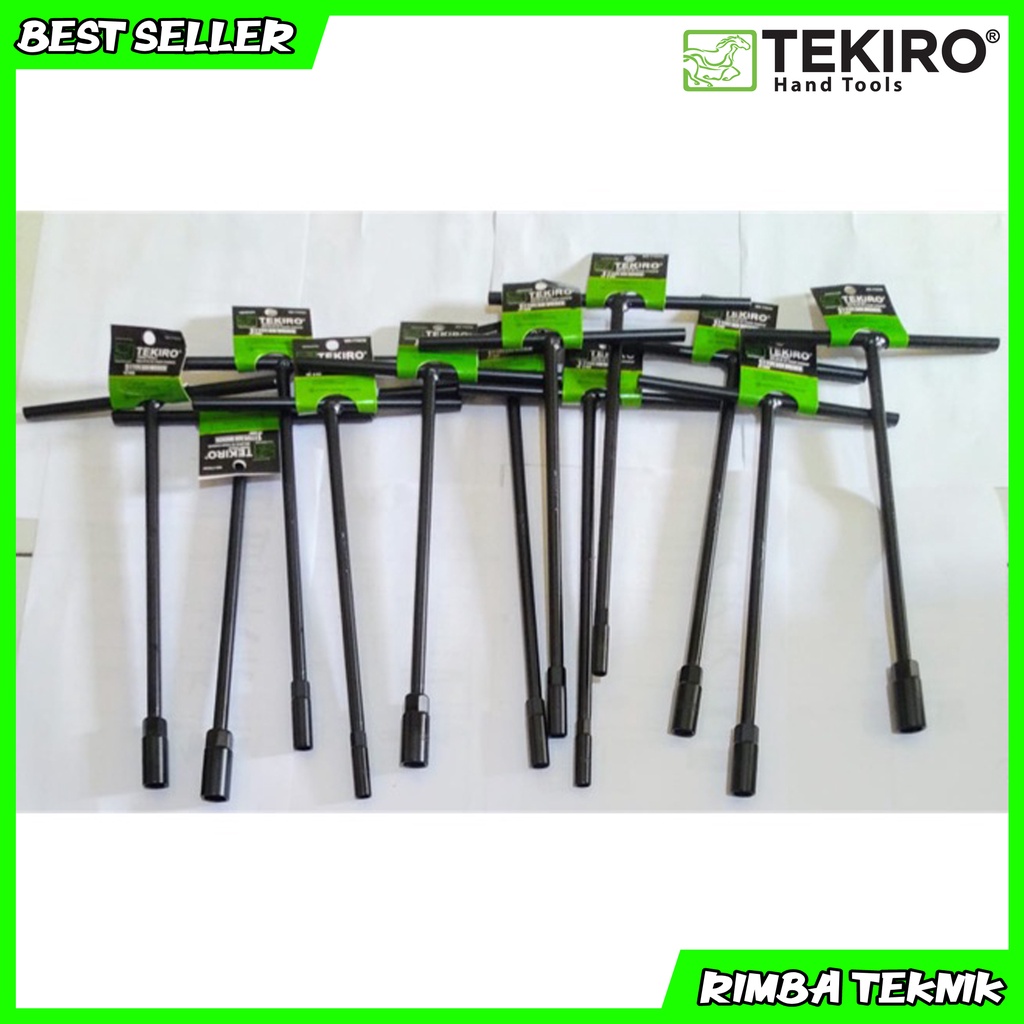 Tekiro Kunci sok T Hitam TEKIRO T 7 - 8 - 9 - 10 - 11 - 12 - 13 - 14 mm Tekiro HARGA SATUAN