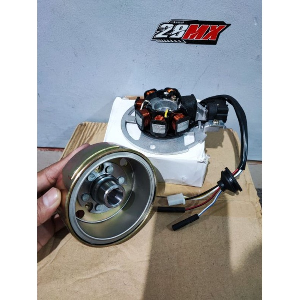 MAGNIT SET PENGAPIAN KIMCIL KIMCO KYMCO MASIH STANDAR BELUM DI BUBUT BISA UNTUK MODIF FIZ R RXKING N