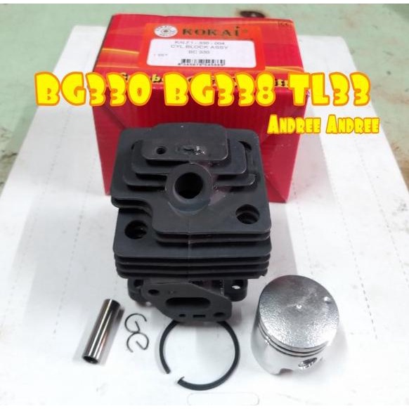 BG330 BG338 TL33 Cylinder Block Assy mesin Babat Potong Rumput BG-330 BG-338 TL-33 BG 330 338 TL 33 