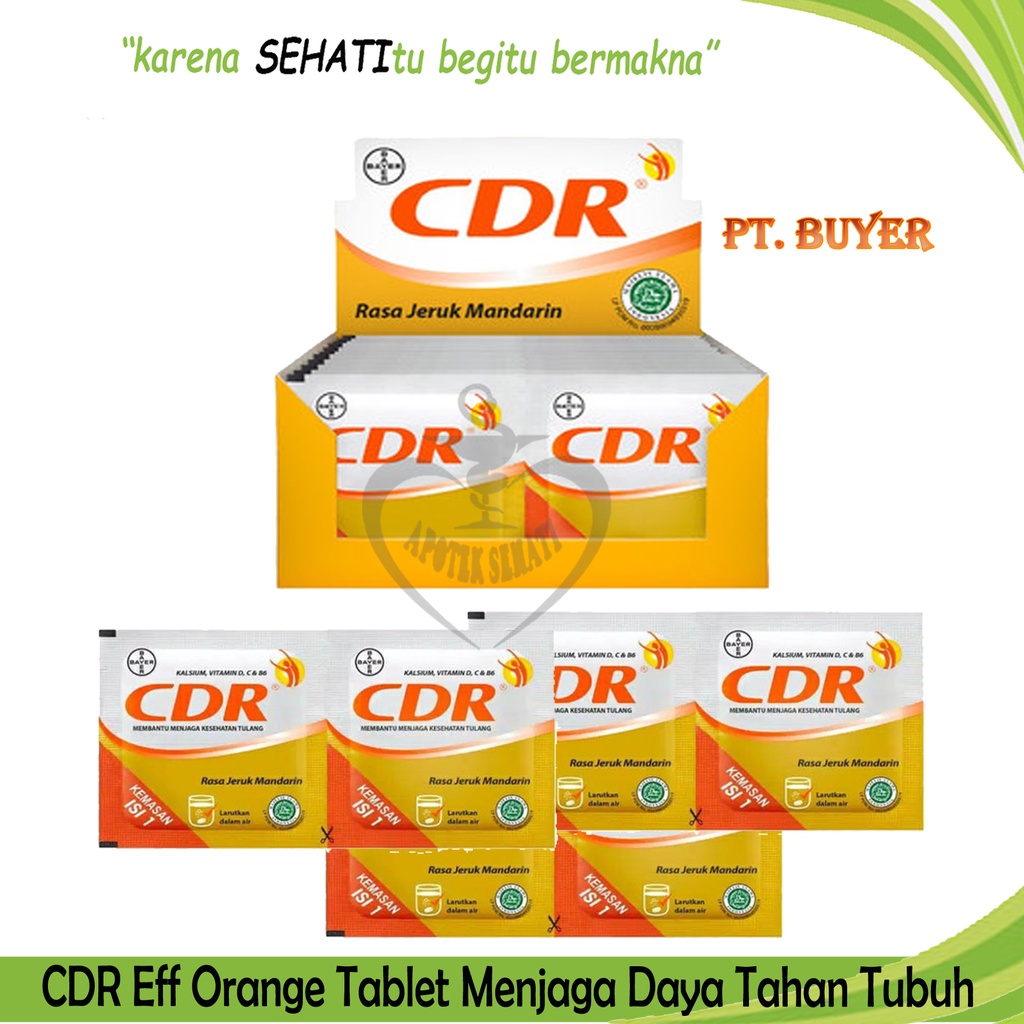 CDR EFFERVESCENT VITAMIN'10s TULANG