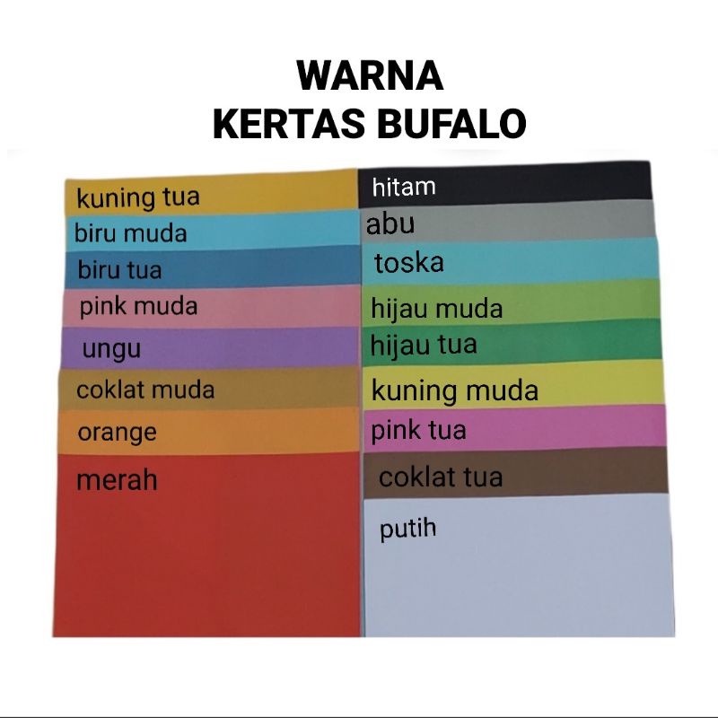 

RK Kertas Cover Gand 150gsm Per Pak Isi 100 Lembar Varian Warna Warni / Kertas Cover F4