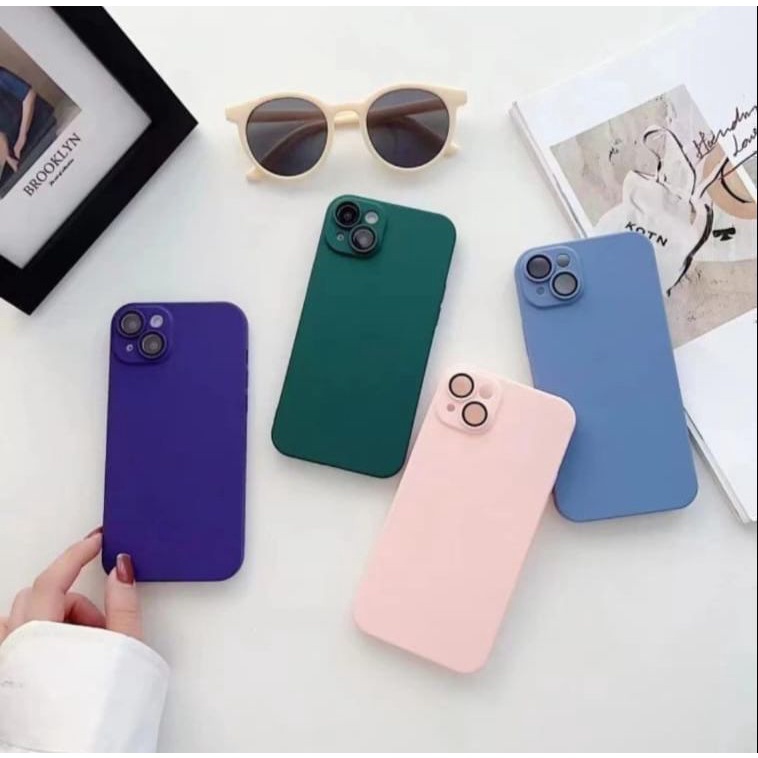 SOFTCASE MACAROON LENSPRO CANDY IP X IP XS IP XS MAX IP XR WHITE_CELL