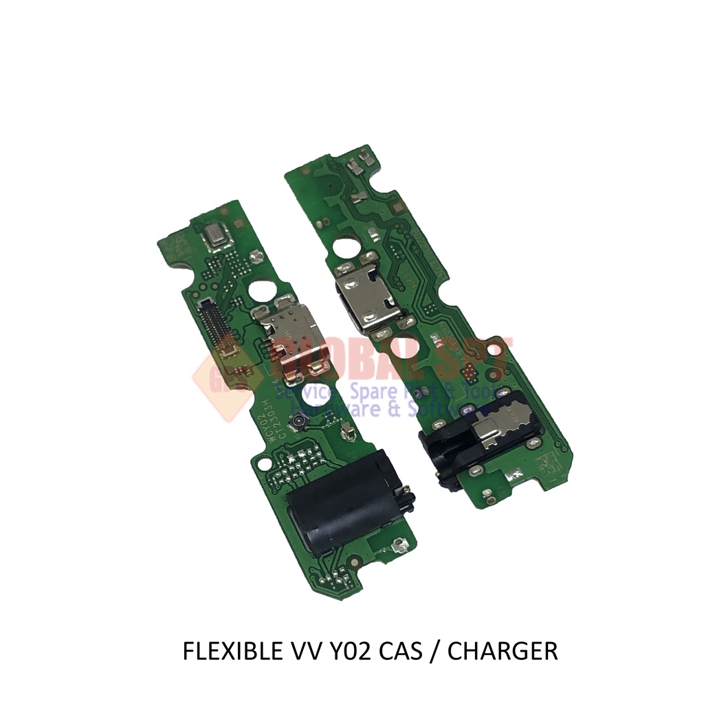 FLEXIBLE VIVO Y02 CONNECTOR CHARGER / KONEKTOR CAS