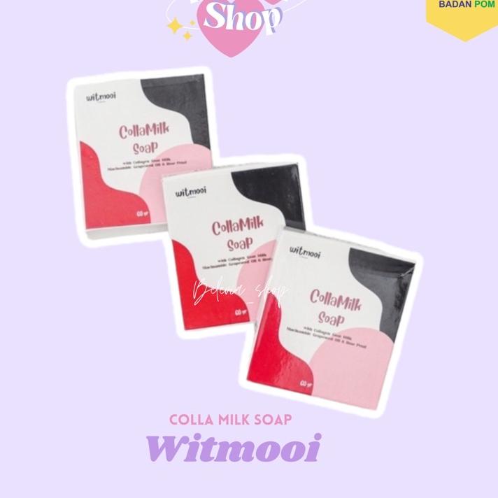 Terlaris colla milk soap witmooi collamilk sabun
