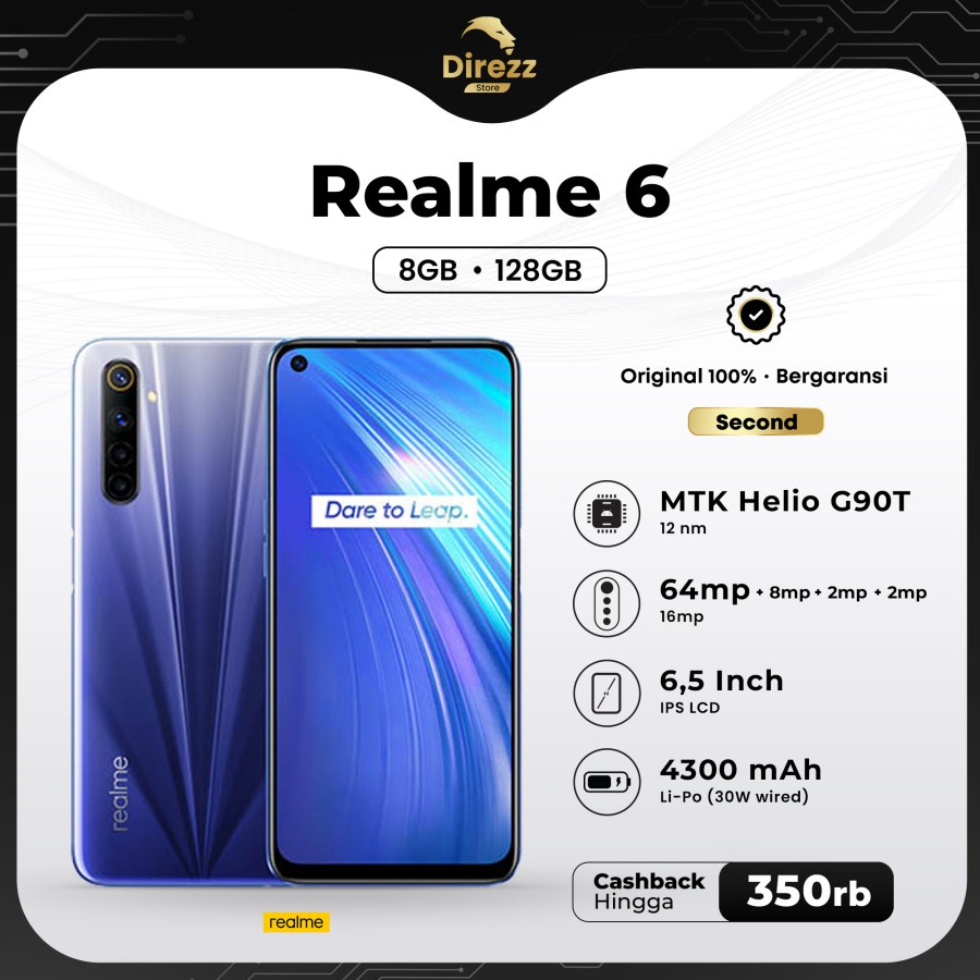 Realme 6 8/128GB Second