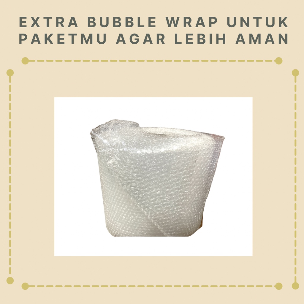 

Sundries Store 88 - Extra / Tambahan Bubble Wrap / Kardus untuk Paketmu Agar Lebih AMAN