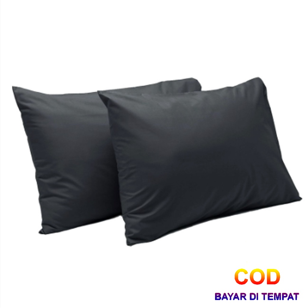 ✅COD Sarung Bantal Tidur 45x65 Cushion Pillow Kain Katun Polos Embos Dekor Dekorasi Kamar Perlengkapan Rumah