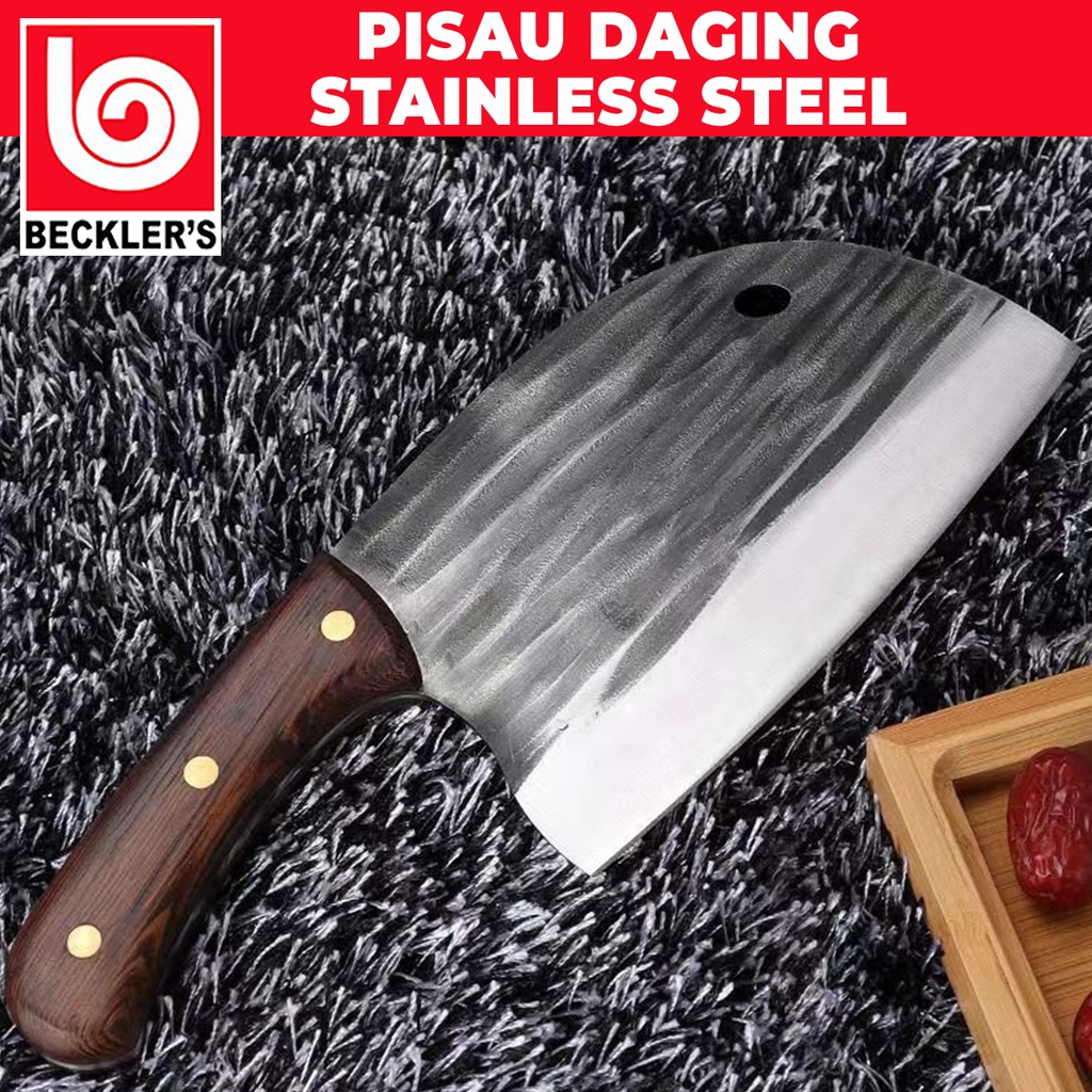 Pisau Daging Pisau Koki Proffesional / Daging Super Tajam Jepang Tidak Berkarat / Super Knife Stainless Steel